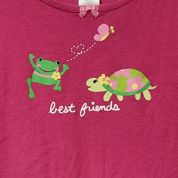 Gymboree Girls Pink Short Sleeve Graphic T-Shirt Size 10 - Picture 3 of 6